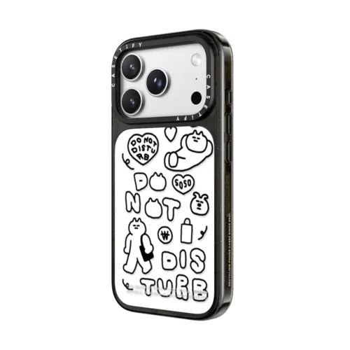 DO NOT DISTURB | iPhone 18 Pro Max / Impact Case MagSafe Compatible - Glossy / Glossy Black | Image 2