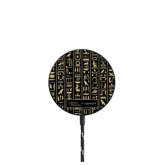 The Egypt Hieroglyphics Pattern Magnetic Wireless Charger | Image 1