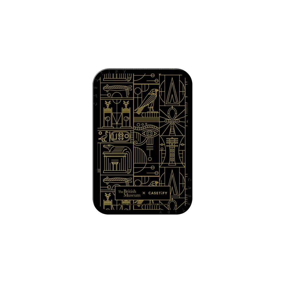 Ancient Egypt Pattern Snappy Cardholder Stand