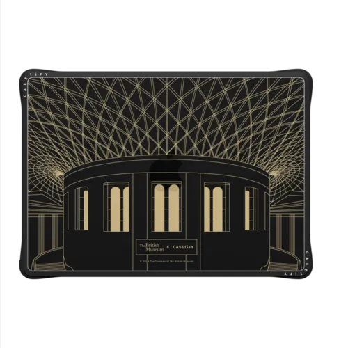 The British Museum Great Court Laptop Case | MacBook Pro 14-inch (M1 - M5) / MacBook Impact Case / Black | Image 2