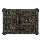 Ancient Egypt Pattern Laptop Case | MacBook Pro 14-inch (M1 - M5) / MacBook Bounce Case / Black | Image 2