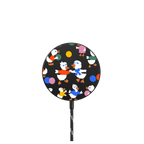Playful Ducks |   / PowerThru Magnetic Wireless Charger MagSafe Compatible / Black | Image 1