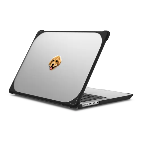 Let's Play Mom! | MacBook Pro 14-inch (M1 - M5) / MacBook Bounce Case / Black | Image 1