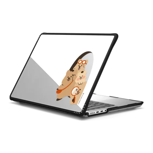 KKOTKA's new quest Macbook Case | MacBook Pro 14-inch (M1 - M5) / MacBook Impact Case / Black | Image 1