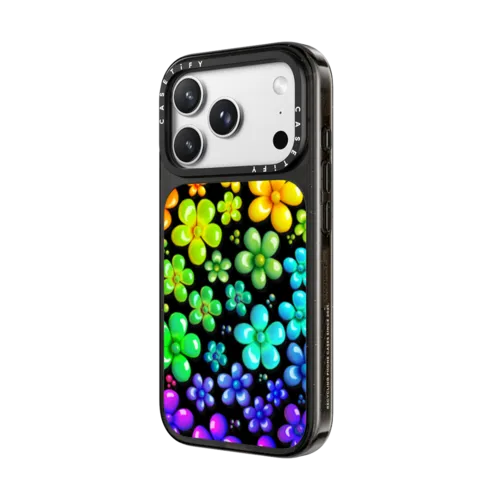 Blooming Balloons | iPhone 18 Pro / Impact Case MagSafe Compatible - Glossy / Glossy Black | Image 2