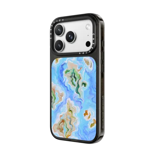 Islands of the Mind by Katie Over | iPhone 18 Pro Max / Impact Case MagSafe Compatible - Glossy / Glossy Black | Image 2