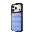Lavender Ribbon by Katie Over | iPhone 18 Pro / Impact Case MagSafe Compatible - Glossy / Glossy Black | Image 2