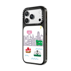 Hong Kong Skyline | iPhone 18 Pro Max / Impact Case MagSafe Compatible - Glossy / Glossy Black | Image 2