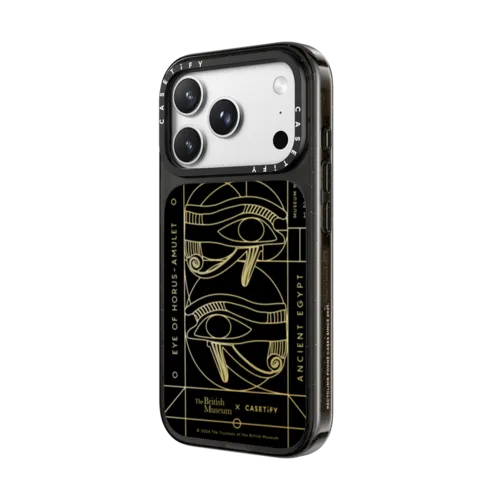 The Amulet Case - The Eye of Horus | iPhone 18 Pro Max / Impact Case MagSafe Compatible - Glossy / Glossy Black | Image 2