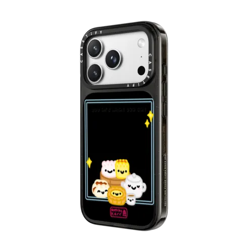 You Are What You Eat Dim Sum | iPhone 18 Pro Max / Impact Case MagSafe Compatible - Glossy / Glossy Black | Image 2