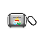 You Are What You Eat Carbs | AirPods Pro 3 / Earbuds Mirror Case / Silver | Image 1