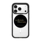 The British Museum Logo Snappy Grip Stand | Snappy Grip Stand / Snappy Grip Stand MagSafe Compatible / Black | Image 1