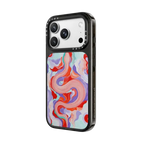Serpentine by Katie Over | iPhone 18 Pro Max / Impact Case MagSafe Compatible - Glossy / Glossy Black | Image 2
