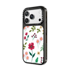Red Flower | iPhone 18 Pro Max / Impact Case MagSafe Compatible - Glossy / Glossy Black | Image 2