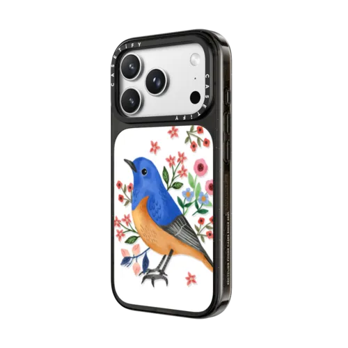 Blue Bird | iPhone 18 Pro Max / Impact Case MagSafe Compatible - Glossy / Glossy Black | Image 2