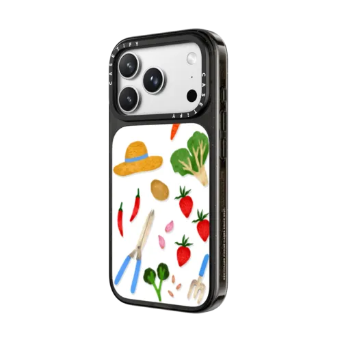 Gardening | iPhone 18 Pro Max / Impact Case MagSafe Compatible - Glossy / Glossy Black | Image 2