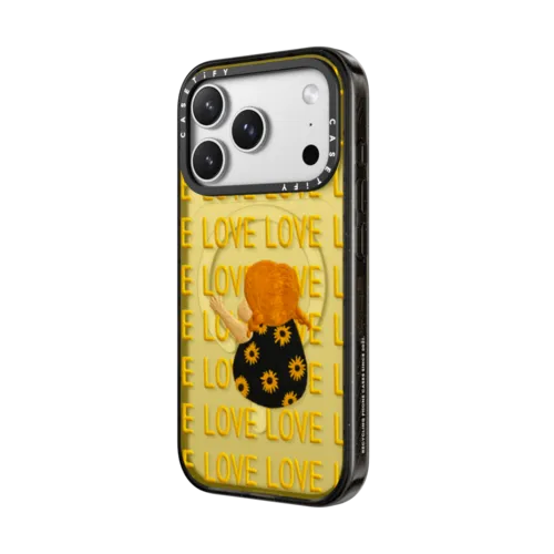 language of love | iPhone 17 Pro Max / Impact Case MagSafe Compatible / Black | Image 2