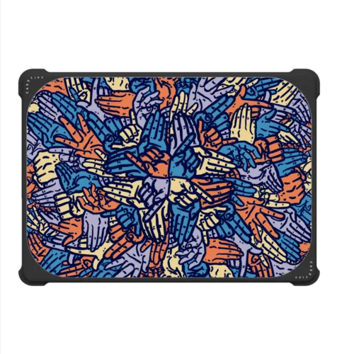 Balanced Hands | MacBook Pro 14-inch (M1 - M5) / MacBook Bounce Case / Black | Image 2