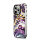Purple Amethyst Crystal Marble