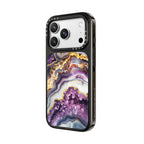 Purple Amethyst Crystal Marble