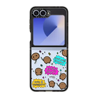 extra salty | Galaxy Z Flip6 / Impact Case / Black | Image 1