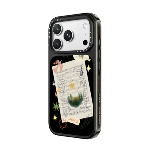 Melody of Starlight | iPhone 18 Pro Max / Impact Case MagSafe Compatible - Glossy / Glossy Black | Image 2