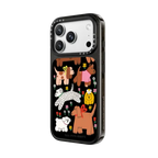 Dogs in the meadow | iPhone 18 Pro Max / Impact Case MagSafe Compatible - Glossy / Glossy Black | Image 2