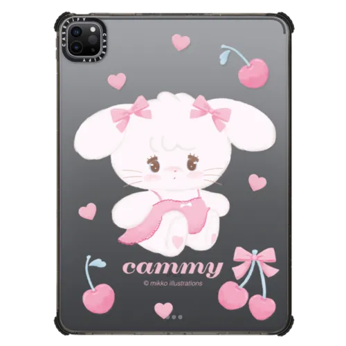 cammy cherry | iPad Pro 11-inch (3rd/4th gen) / iPad Impact Case / Black | Image 1