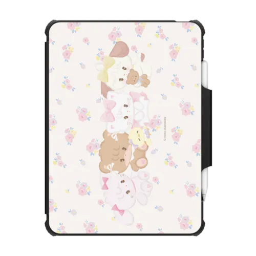 flower | iPad Pro 11-inch (3rd/4th gen) / iPad Impact Folio Case / Black | Image 1