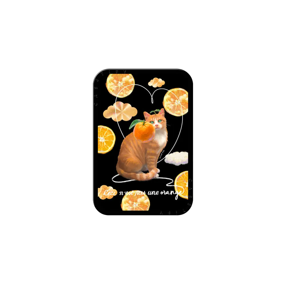 Flying Orange Cat