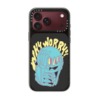 Why Worry by Emma Atterbury | iPhone 18 Pro Max / Impact Case MagSafe Compatible - Glossy / Glossy Black | Image 1