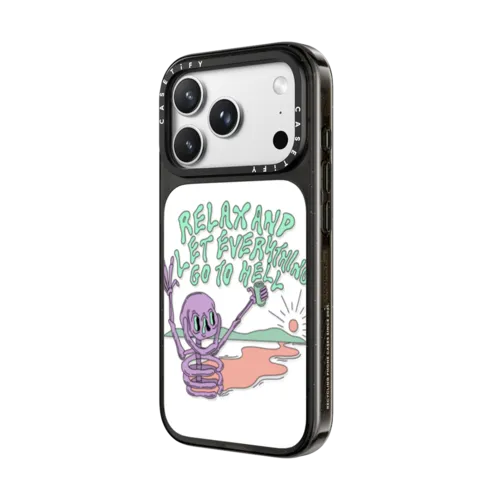Relax by Emma Atterbury | iPhone 18 Pro Max / Impact Case MagSafe Compatible - Glossy / Glossy Black | Image 2