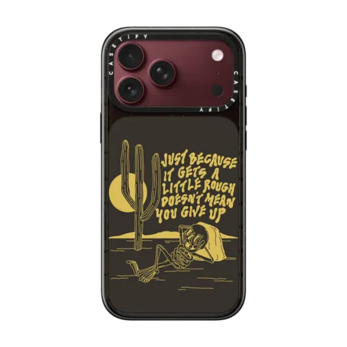 Just Because by Emma Atterbury | iPhone 18 Pro Max / Impact Case MagSafe Compatible - Glossy / Glossy Black | Image 1