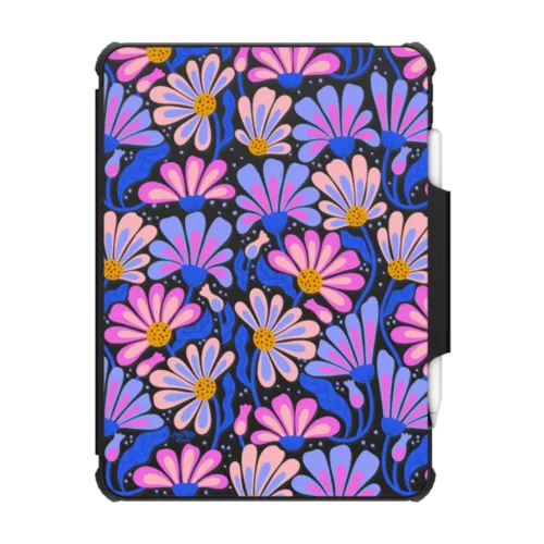 Mystic Daisy | iPad Air (4th/5th gen) / iPad Impact Folio Case / Black | Image 1