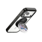 The Cat From the Sea | Snappy Grip Stand / Snappy Mirror Grip Stand MagSafe Compatible / Silver | Image 3