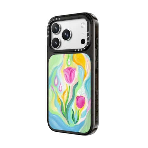 Water Your Flowers by Katie Over | iPhone 18 Pro Max / Impact Case MagSafe Compatible - Glossy / Glossy Black | Image 2
