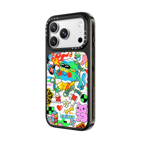 World Party | iPhone 18 Pro Max / Impact Case MagSafe Compatible - Glossy / Glossy Black | Image 2