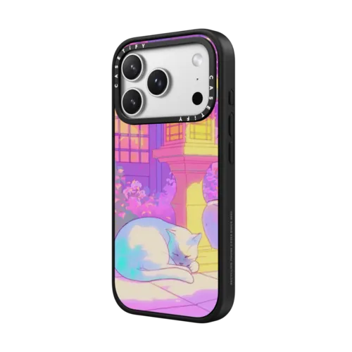 Nap by the Lantern | iPhone 17 Pro Max / Impact Case MagSafe Compatible / Matte Black | Image 2