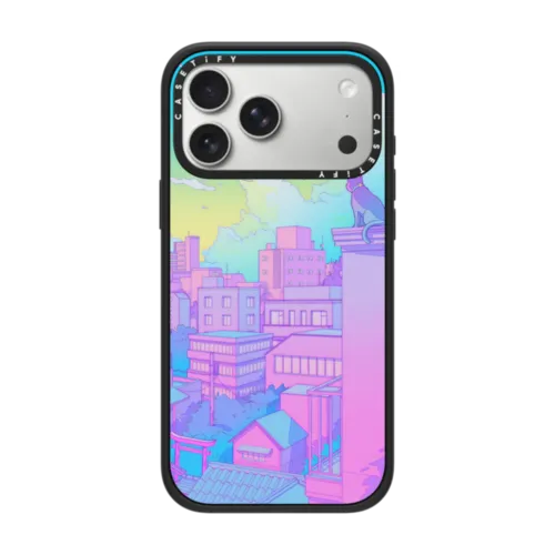 City Dreams | iPhone 17 Pro Max / Impact Case MagSafe Compatible / Matte Black | Image 1