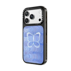Flutter On By by Katie Over | iPhone 18 Pro Max / Impact Case MagSafe Compatible - Glossy / Glossy Black | Image 2