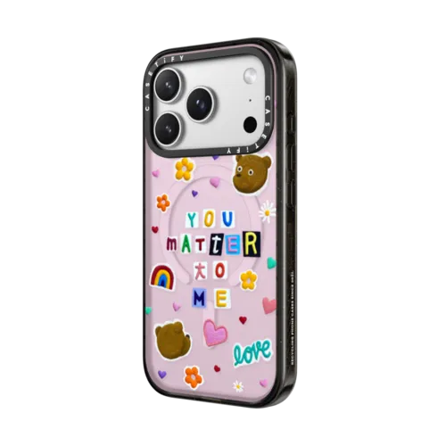 you matter to me | iPhone 17 Pro Max / Impact Case MagSafe Compatible / Black | Image 2