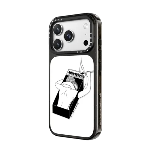 Let Us Burn | iPhone 18 Pro Max / Impact Case MagSafe Compatible - Glossy / Glossy Black | Image 2