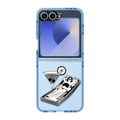 Billionaire | Galaxy Z Flip6 / Impact Case / Baby Blue | Image 1