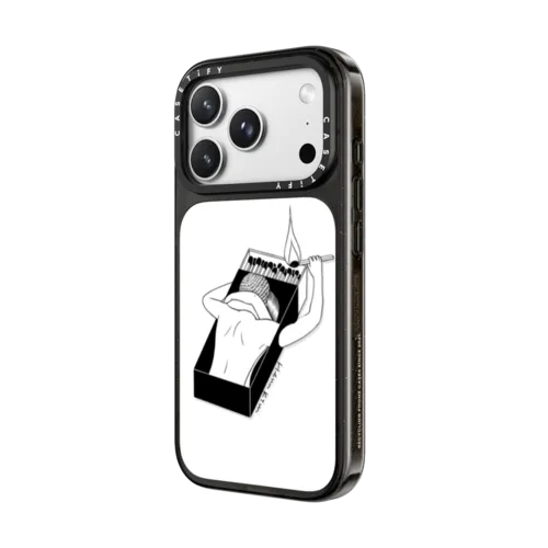 Let Us Burn | iPhone 18 Pro Max / Impact Case MagSafe Compatible - Glossy / Glossy Black | Image 2