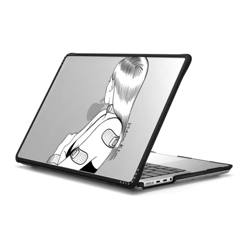 My Hurts is Real | MacBook Pro 14-inch (M1 - M5) / MacBook Impact Case / Black | Image 1
