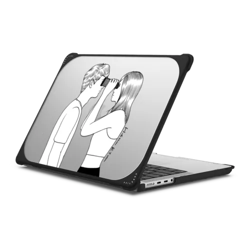 Exploring You | MacBook Pro 14-inch (M1 - M5) / MacBook Bounce Case / Black | Image 1
