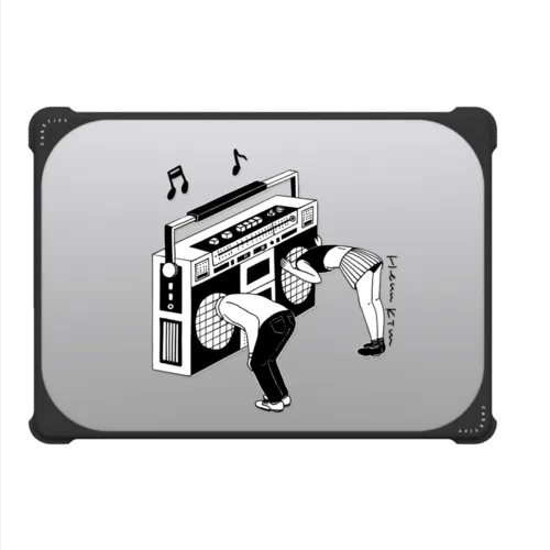 Radiohead | MacBook Pro 14-inch (M1 - M5) / MacBook Bounce Case / Black | Image 2