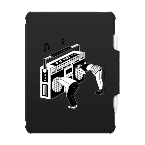 Radiohead | iPad Air 11-inch (M2 - M4) / iPad Impact Folio Case / Black | Image 1