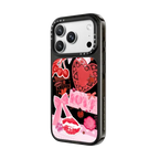 Transparent Junk Journal Stickers | iPhone 18 Pro Max / Impact Case MagSafe Compatible - Glossy / Glossy Black | Image 2