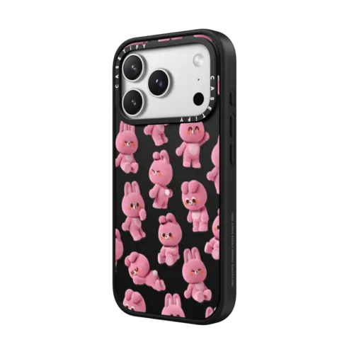 Bunny Collection | iPhone 17 Pro Max / Impact Case MagSafe Compatible / Matte Black | Image 2